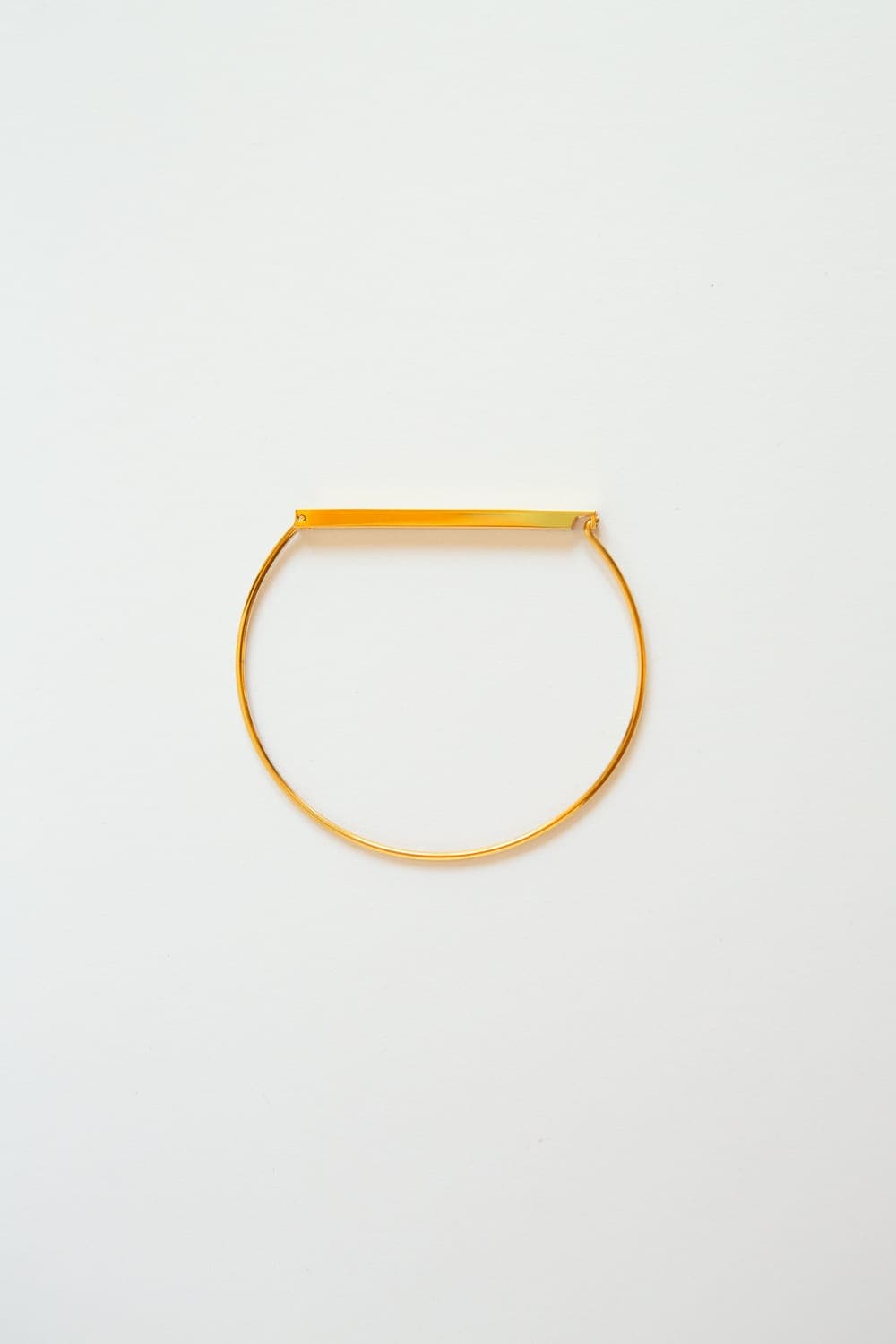 Minimalist Dainty Gold Bar Bracelet