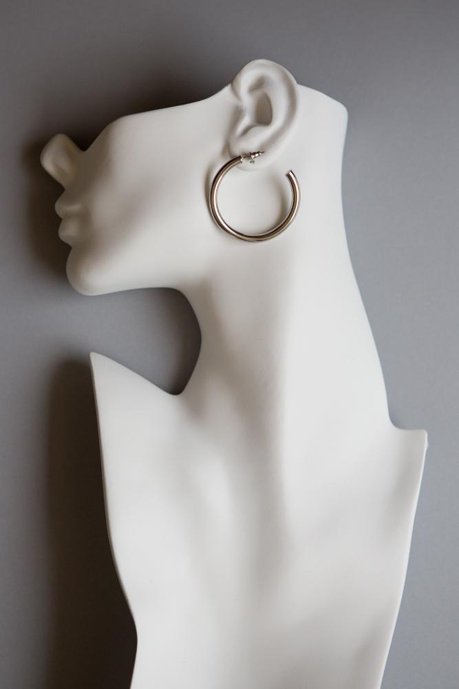Medium Hoop Earrings - Wynter Bloom