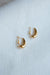 Small Gold Cashew Hoop Earrings - Wynter Bloom