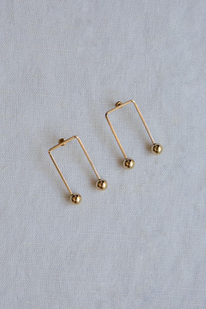 U Shaped Arch Earrings - Wynter Bloom