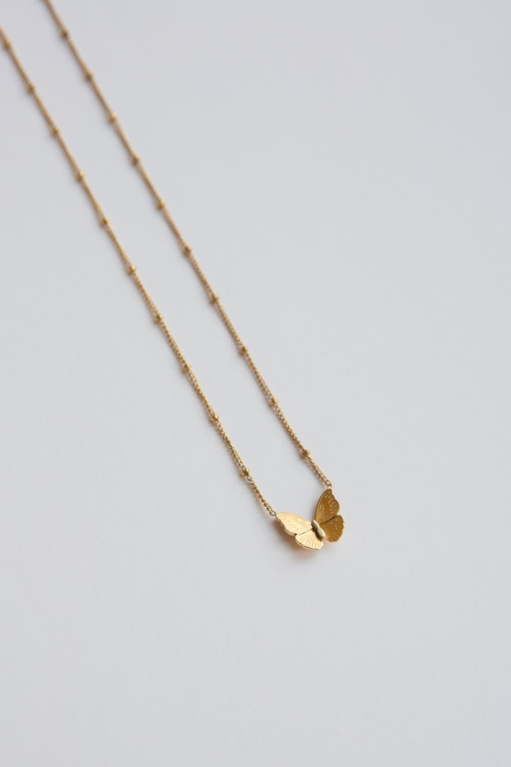Gold Butterfly Necklace