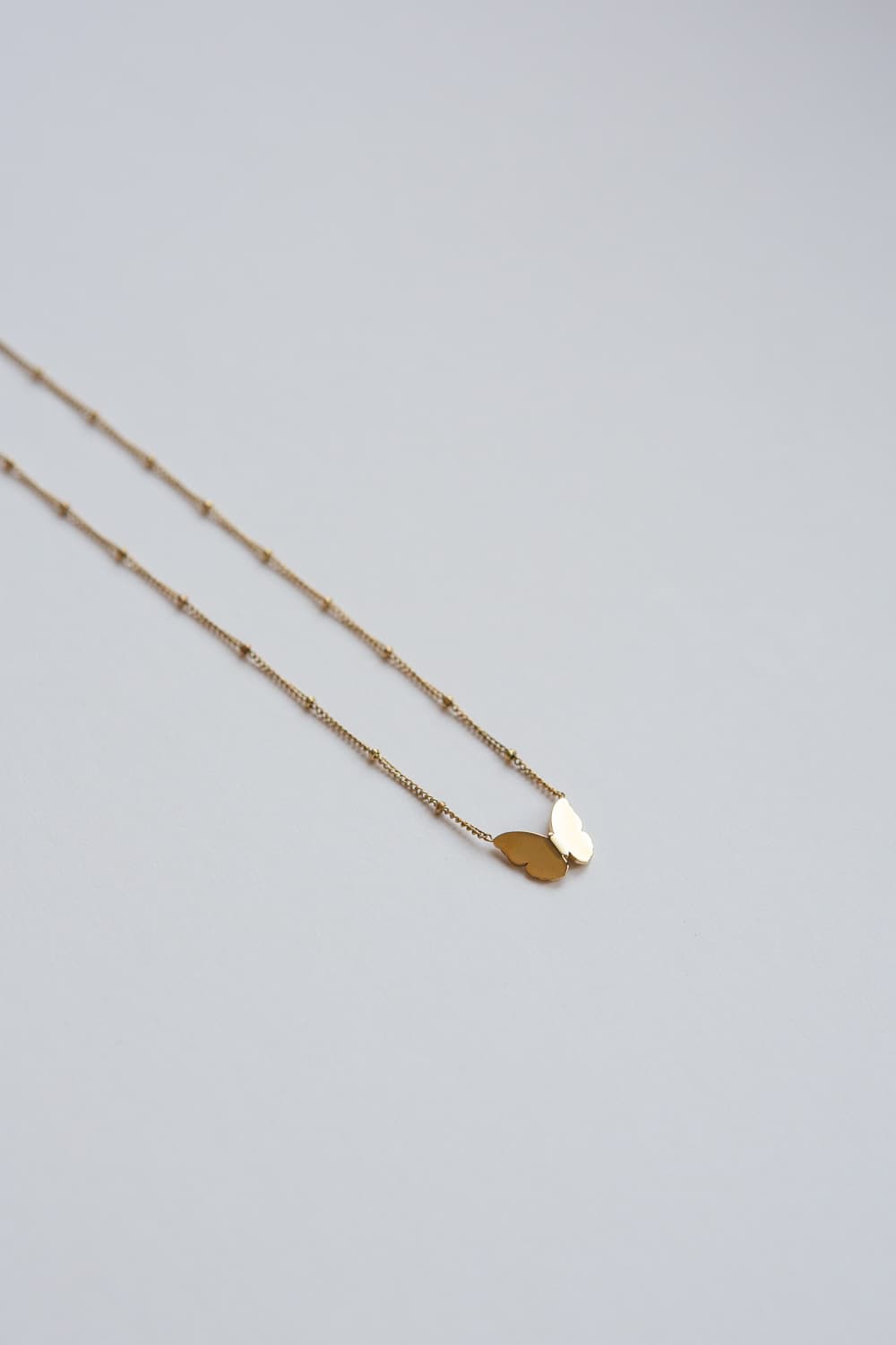 Gold Butterfly Necklace