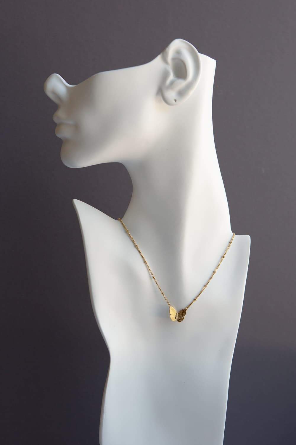 Gold Butterfly Necklace