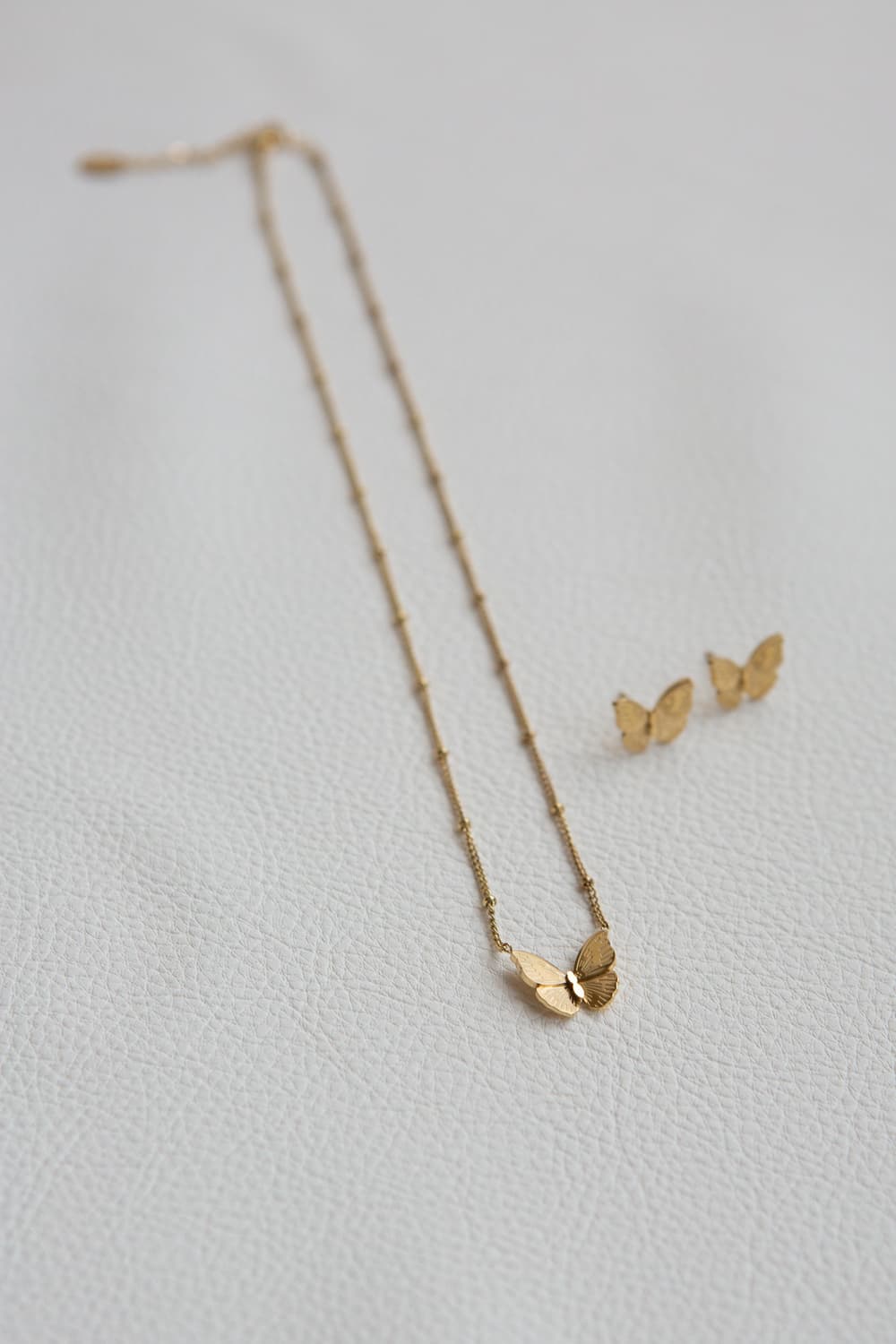 Gold Butterfly Necklace