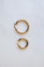 Bold Chunky Hoop Earrings (Gold) - Wynter Bloom