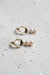 Gold Freshwater Gourd Shaped Pearl Drop Earrings - Wynter Bloom