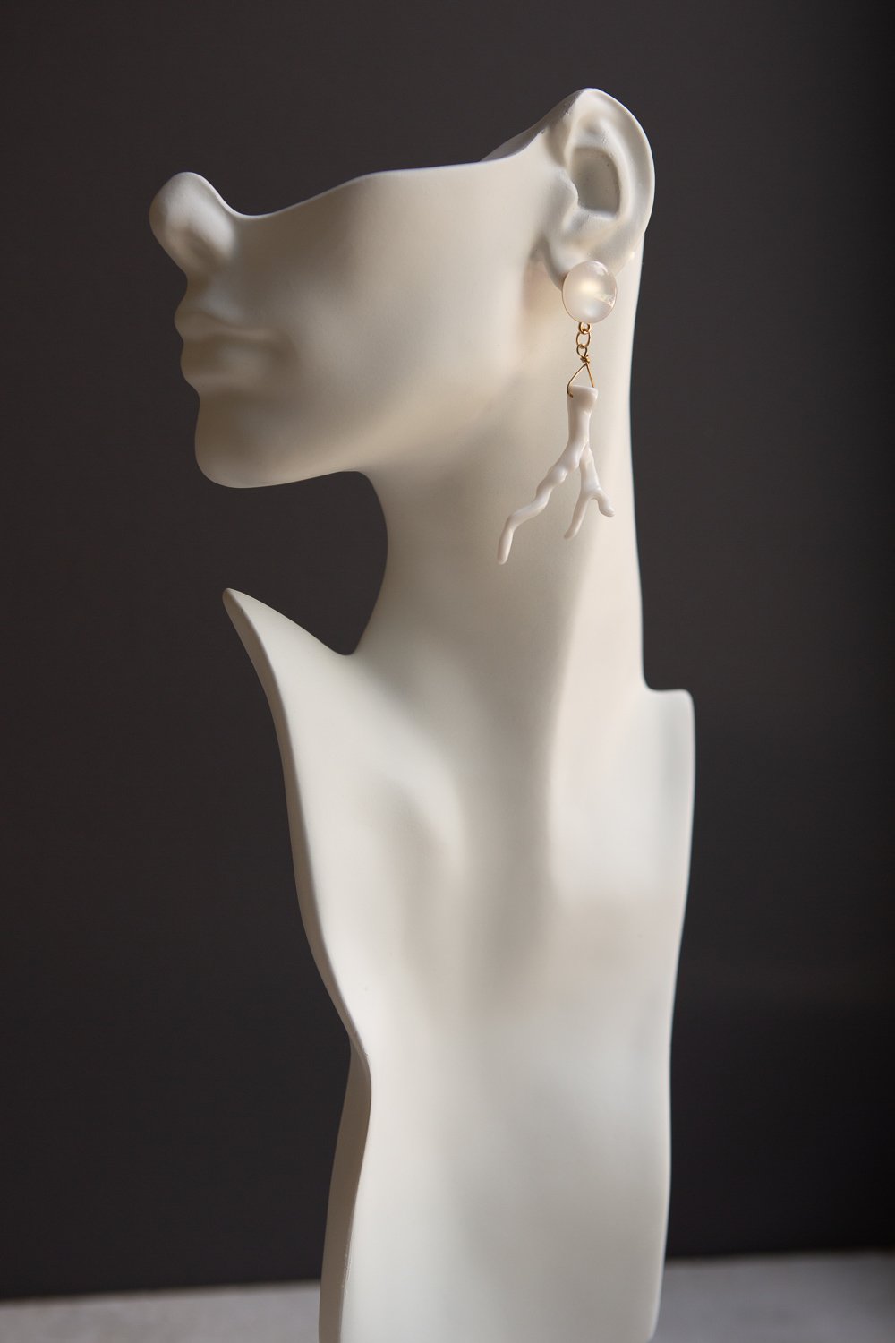 Coral Branch Dangle Drop Earring - Wynter Bloom