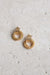 Stacked Circular Rings Stud Earrings - Wynter Bloom