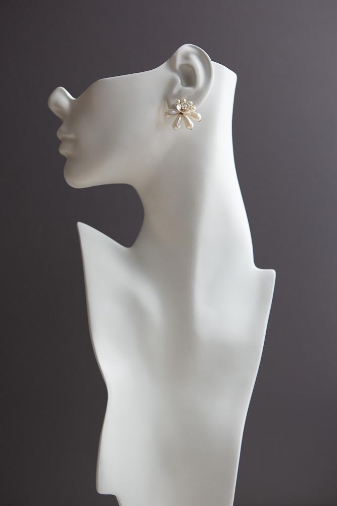 Pearl Flower Earrings - Wynter Bloom