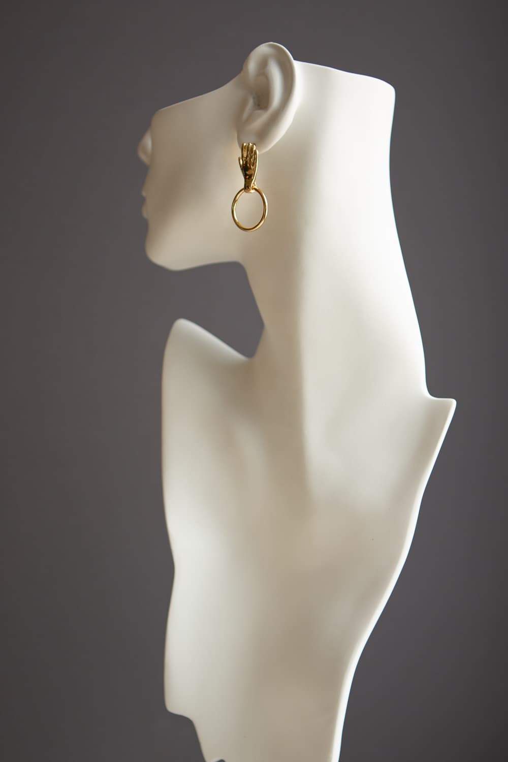 Hand Hoop Stud Earrings - Wynter Bloom