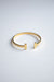 Minimalist Gold T Bar Cuff Bracelet - Wynter Bloom