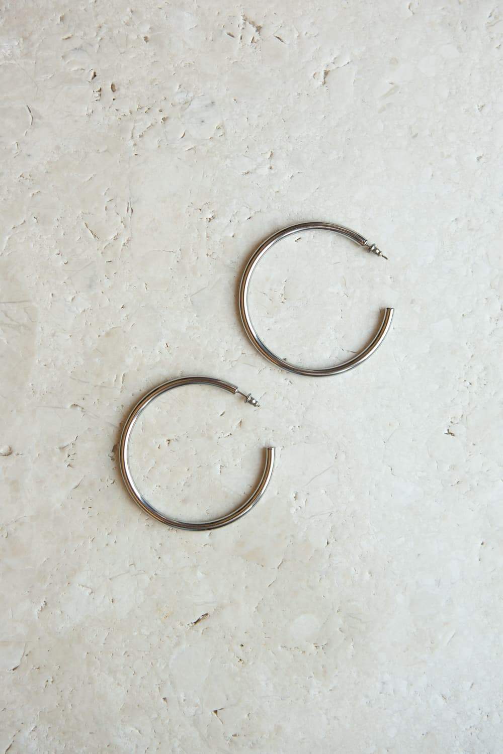 Large Oversize Hoop Earrings - Wynter Bloom