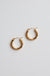 Gold Small Thick Hoop Earrings - Wynter Bloom