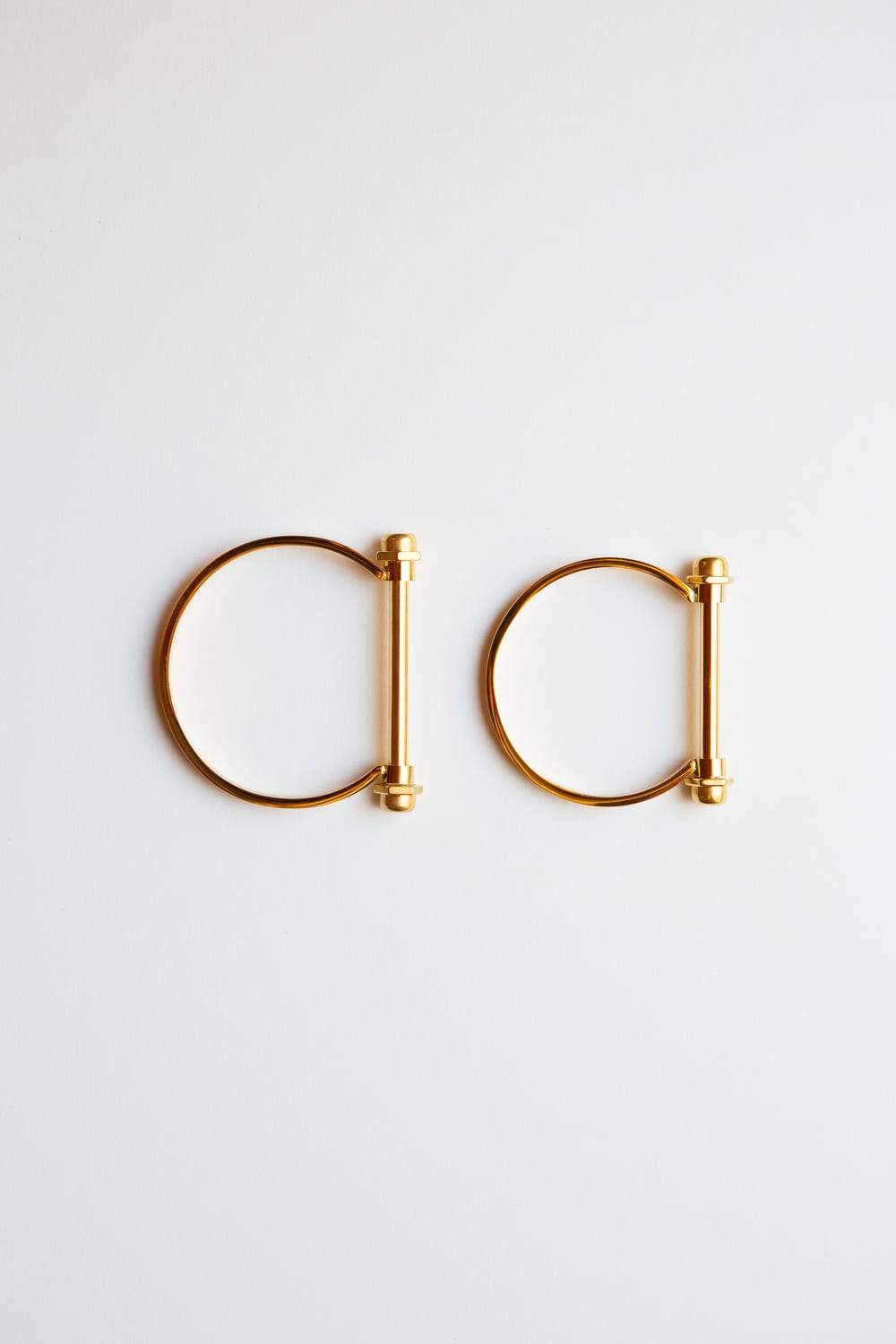 Gold Screw Bar Bracelet