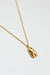 Gold Woman Body Pendant Necklace 925 Sterling Silver
