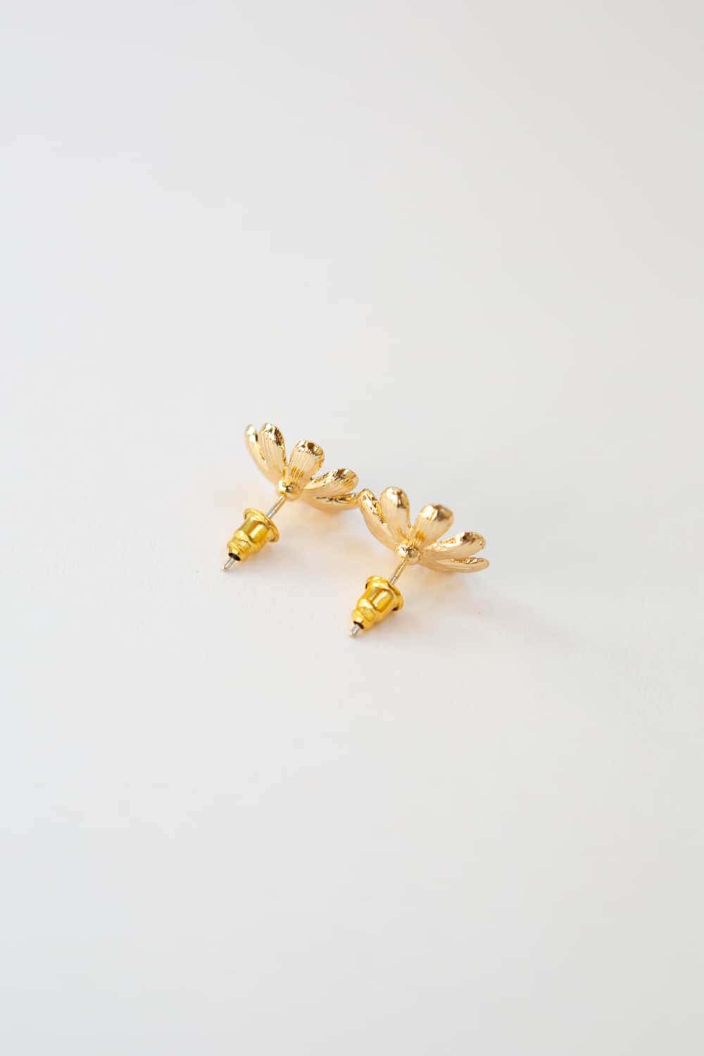 Enamel Daisy Stud Earrings