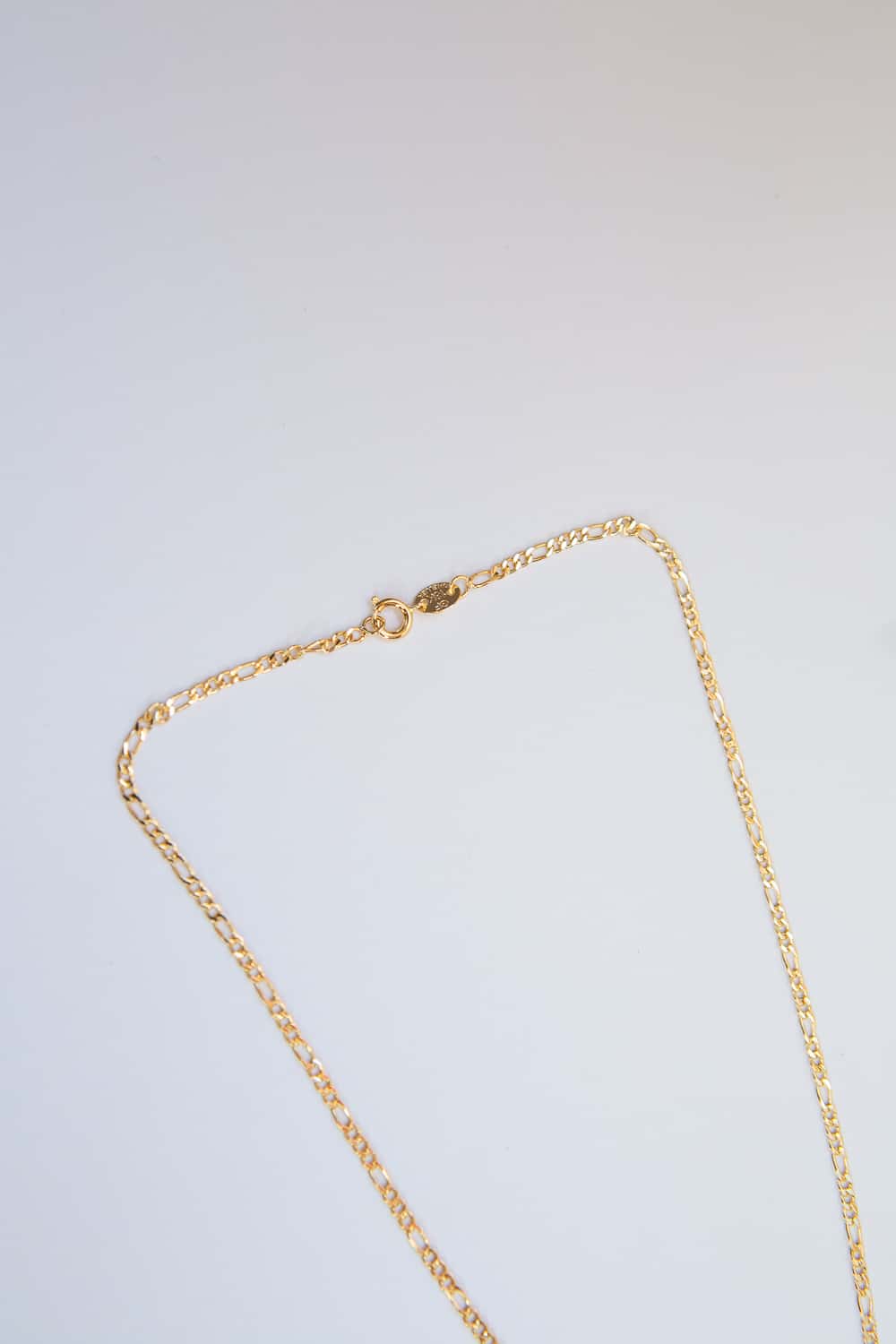 2.5mm Gold Filled Figaro Chain Necklace
