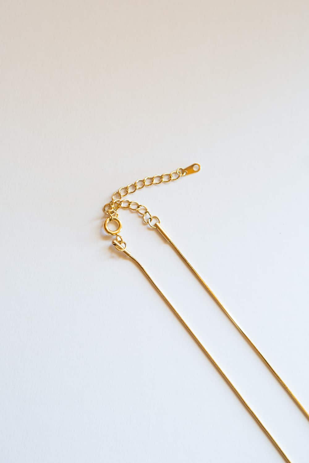 Gold Lucky Number Seven Necklace