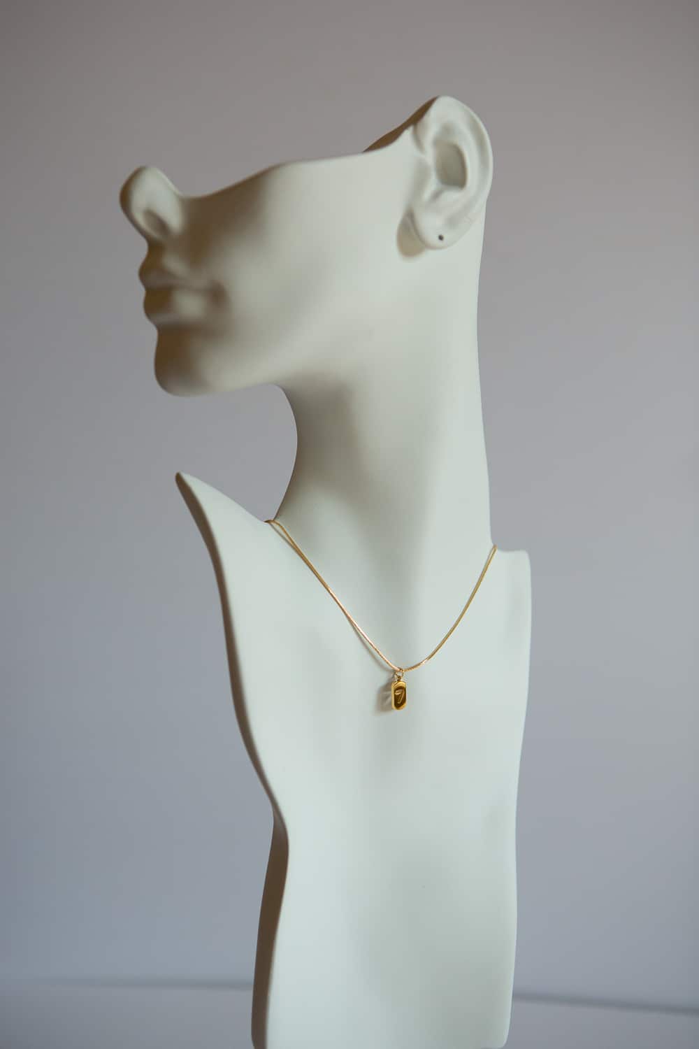 Gold Lucky Number Seven Necklace