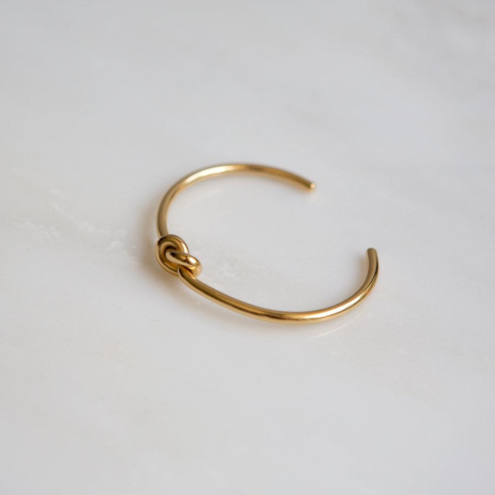 Knot Cuff Bracelet - Wynter Bloom